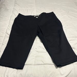 Black Cropped Pants Jeans